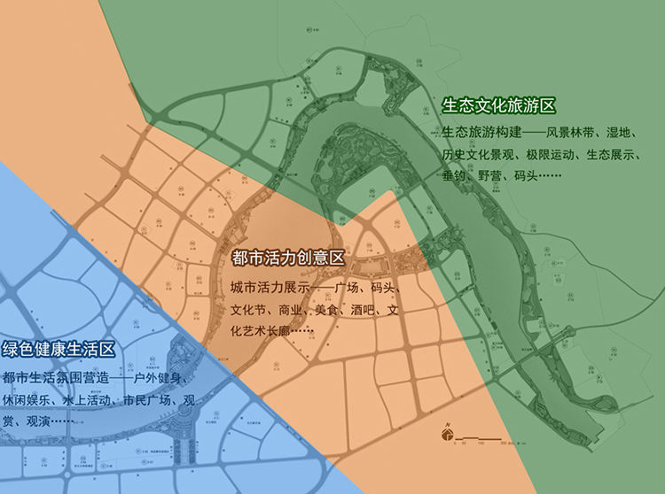 在市耸提出的"城市提质,园区攻坚和旅游升温"的发展战略中,东江作为图片